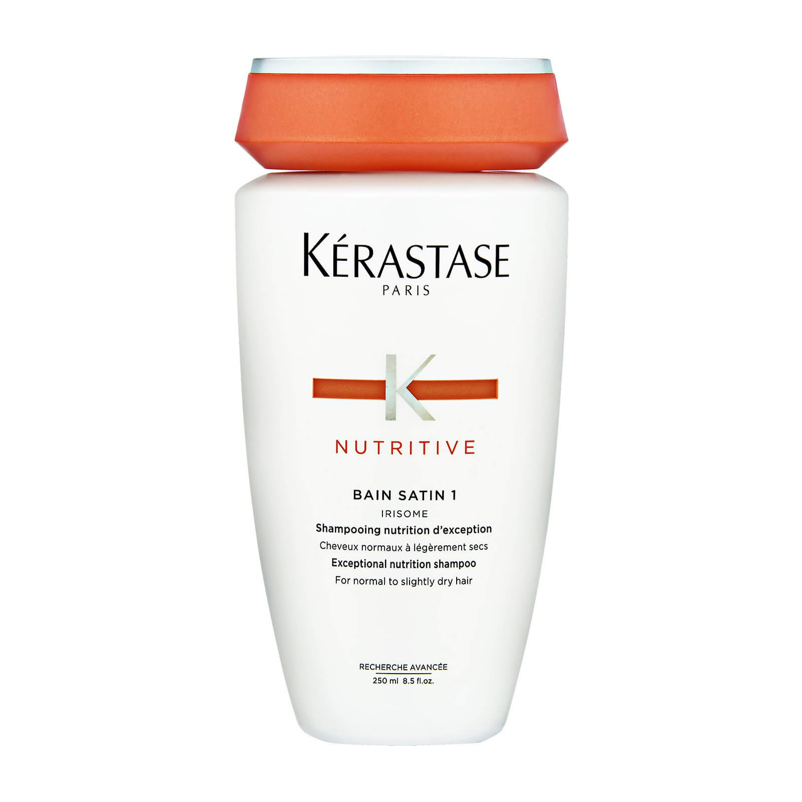 Nutritive Bain Satin 1 Irisome Exceptional Nutrition Shampoo (For Normal To Slightly Dry Hair)