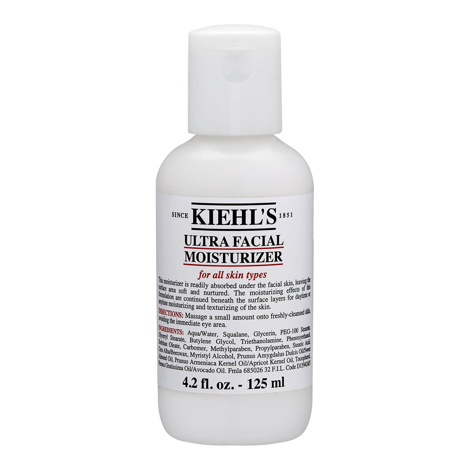 Kiehl's Ultra Facial Cream 4.2 Ounce 