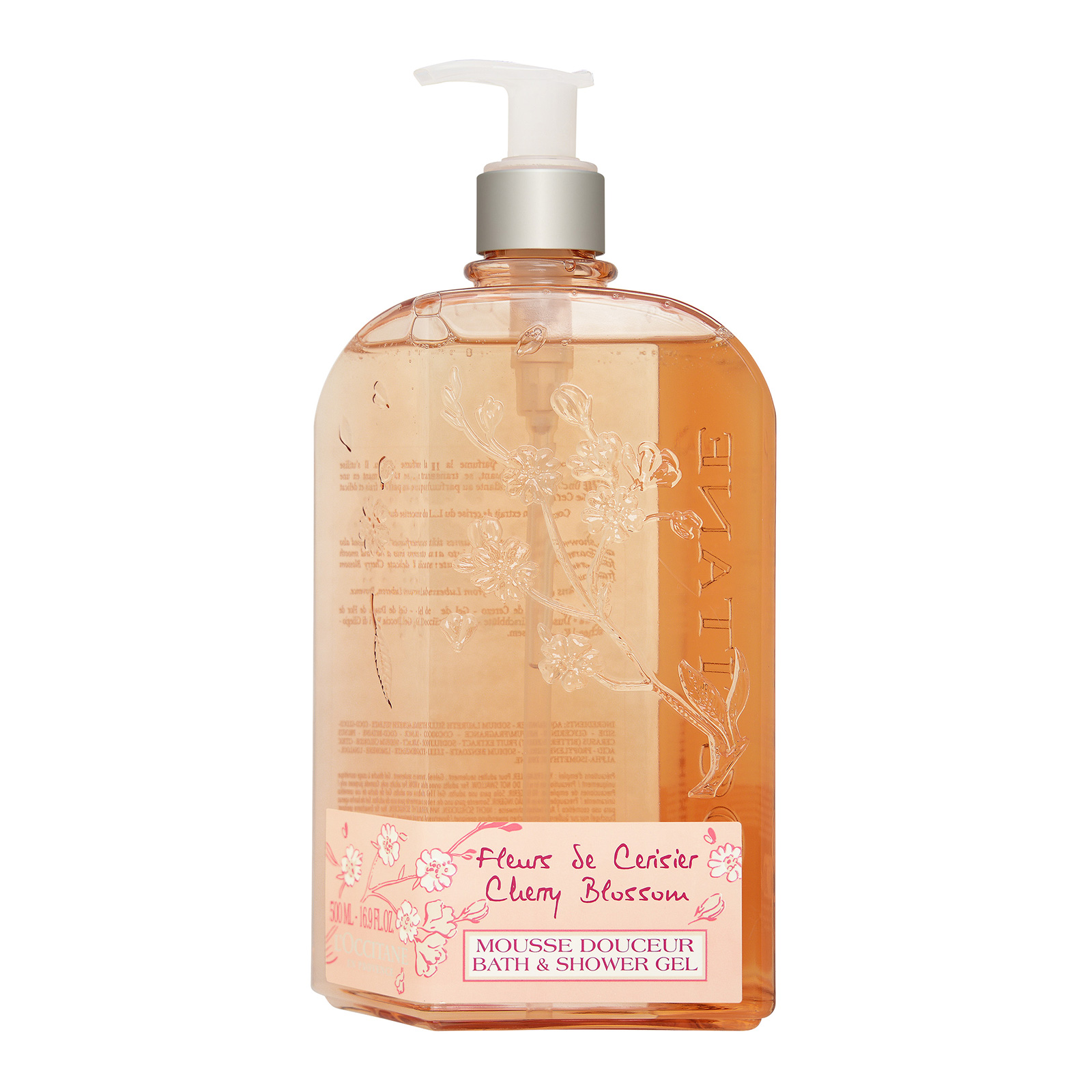 Fleurs De Cerisier Cherry Blossom Mousse Douceur Bath & Shower Gel